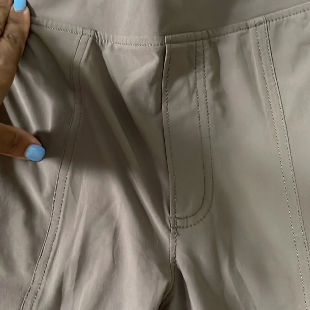 Athleta Brown Track Joggers Relaxed Fit
